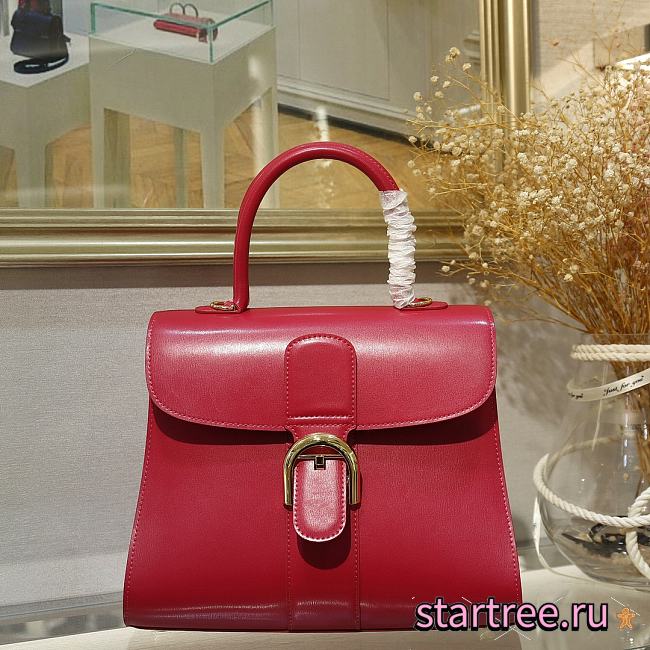 DELVAUX | Brillant MM Red - 28x15x22cm - 1