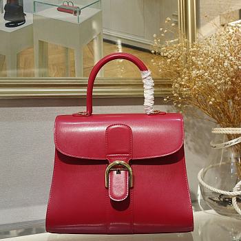 DELVAUX | Brillant MM Red - 28x15x22cm