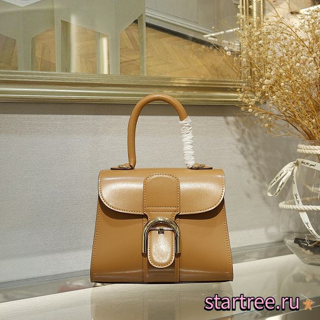 DELVAUX | Shiny Mini Camaïeu Caramel - AA0406 - 20x10x16cm - 1