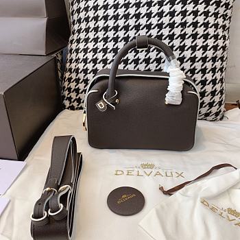 DELVAUX | Cool Box Mini Grey Bag - AA0463 - 20cm