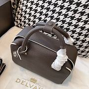 DELVAUX | Cool Box Mini Grey Bag - AA0463 - 20cm - 2