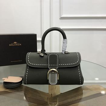 DELVAUX | Shiny East / West Mini Topstitched - AA0417 - 28x10x16cm