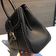 DELVAUX | Shiny MM Topstitched Black - AA0405 - 28cm - 4