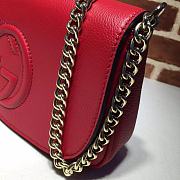 GUCCI | Soho Interlocking GG Red  Bag - 336752 - 27x16x5cm - 6