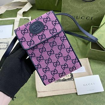 Gucci | GG Multicolor Pink mini bag - 657582 - 11.5x18x3.5cm