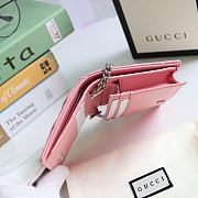 GUCCI | GG Marmont card case wallet pink - 625693 - 11 x 8.5 x 3 cm - 5