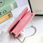 GUCCI | GG Marmont card case wallet pink - 625693 - 11 x 8.5 x 3 cm - 2