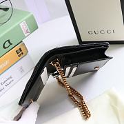 GUCCI | GG Marmont card case wallet black - 625693 - 11 x 8.5 x 3 cm - 6