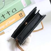 GUCCI | GG Marmont card case wallet black - 625693 - 11 x 8.5 x 3 cm - 5