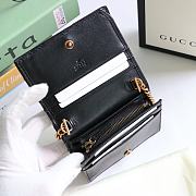 GUCCI | GG Marmont card case wallet black - 625693 - 11 x 8.5 x 3 cm - 2