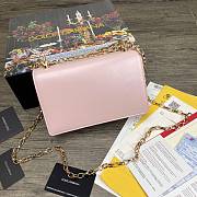 DG | Nappa Pink leather Girls shoulder bag - 21 x 5 x 13.5 cm - 4