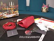 DG | Mini Sicily Red handbag  - 16 x 10 x 5cm - 5