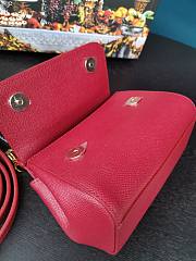 DG | Mini Sicily Red handbag  - 16 x 10 x 5cm - 2