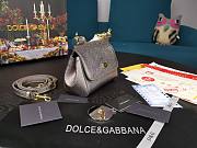 DG | Mini Sicily Silver handbag - 16 x 10 x 5cm - 2