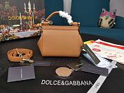 DG | Mini Sicily Brown handbag - 16 x 10 x 5cm - 5