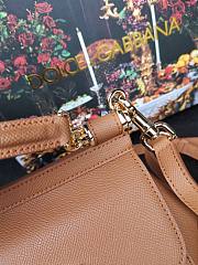 DG | Mini Sicily Brown handbag - 16 x 10 x 5cm - 3