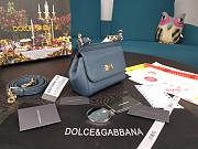 DG | Mini Sicily Blue handbag - 16 x 10 x 5cm - 2