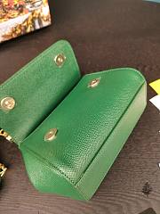 DG | Mini Sicily Green handbag - 16 x 10 x 5cm - 5