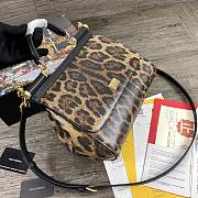 DG | Medium Sicily handbag in dauphine leather - 25 x 12 x 20cm - 6
