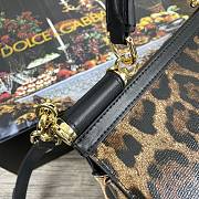 DG | Medium Sicily handbag in dauphine leather - 25 x 12 x 20cm - 2