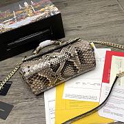 DG | Sicily Python handbag with gold strap - 20 x 9.5 x 14cm - 2