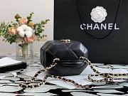 CHANEL | Black Hexagon Vanity Case - AS2630 - 15 x 10 x 11 cm - 5