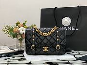 Chanel | Aged Calfskin Messenger Bag - AS2696 - 17 x 25 x 8 cm - 1