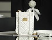 Chanel | New Mini White Messenger Bag - AS2695 - 17 x 14 x 7 cm - 3