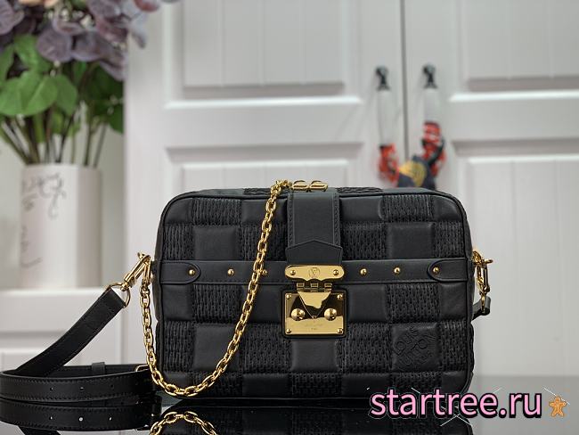 Louis Vuitton | Troca MM handbag Black - M59114 - 25.5 x 17 x 7 cm - 1