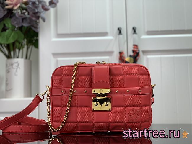 Louis Vuitton | Troca MM handbag Red - 25.5 x 17 x 7 cm - 1