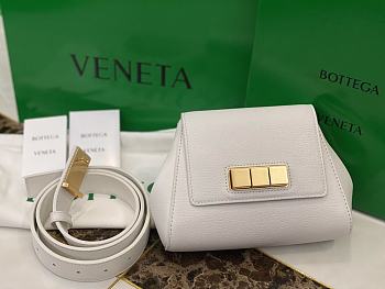 Bottega Veneta | Belt Bag White - 631117 - 21.5 x 6.5 x 14.5cm