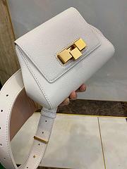 Bottega Veneta | Belt Bag White - 631117 - 21.5 x 6.5 x 14.5cm - 5