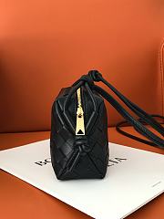 Bottega Veneta | Loop Black Bag - 666683 - 17 x 10 x 6cm - 5