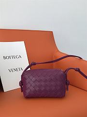 Bottega Veneta | Loop Purple Bag - 666683 - 17 x 10 x 6cm - 5