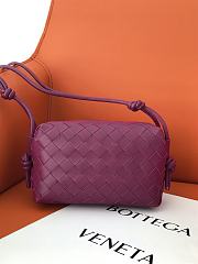 Bottega Veneta | Loop Purple Bag - 666683 - 17 x 10 x 6cm - 3