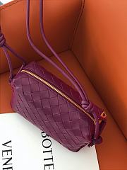 Bottega Veneta | Loop Purple Bag - 666683 - 17 x 10 x 6cm - 4