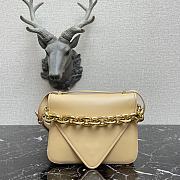 Bottega Veneta | Mount Small Beige - 667399 - 21 x 16 x 4 cm - 1