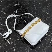 Bottega Veneta | Mount Small White - 667399 - 21 x 16 x 4 cm - 2