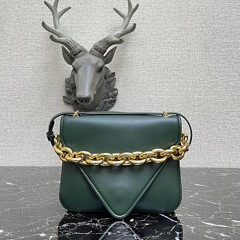 Bottega Veneta | Mount Small Green - 667399 - 21 x 16 x 4 cm