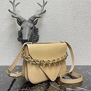 Bottega Veneta | Mount Beige Bag - 667398 - 27 x 20 x 7 cm - 3