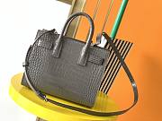 YSL Sac De Jour Nano Gray - 392035 - 22x18x10.5cm  - 4