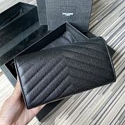 YSL | Large Flap Wallet - 372264 - 19 x 11 x 3 cm - 4