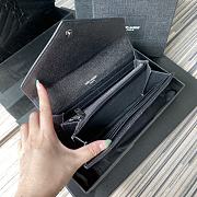 YSL | Large Flap Wallet - 372264 - 19 x 11 x 3 cm - 3