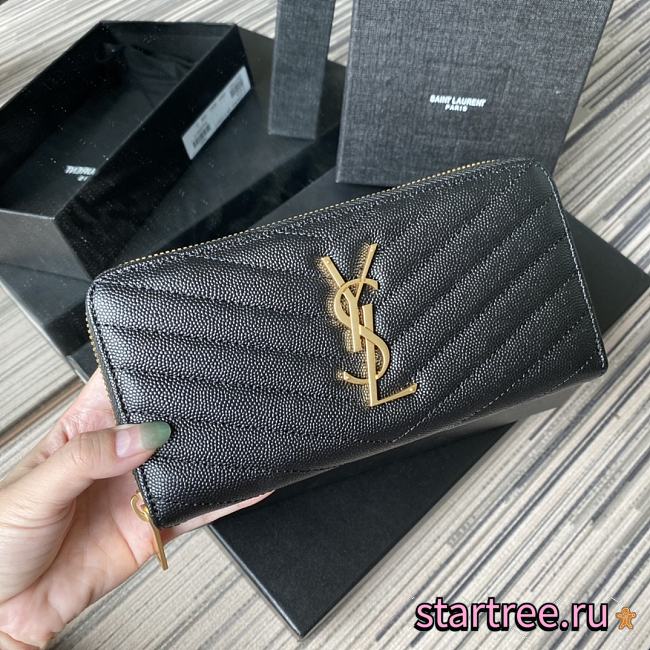 YSL | Zip Around Wallet - 358094 - 19 x 9 cm - 1