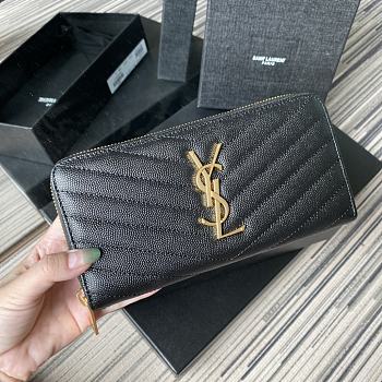 YSL | Zip Around Wallet - 358094 - 19 x 9 cm