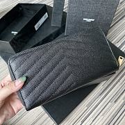 YSL | Zip Around Wallet - 358094 - 19 x 9 cm - 2