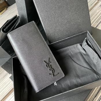 YSL | Continential Wallet in Grain - 529981 - 9x18x2cm