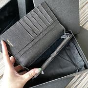 YSL | Continential Wallet in Grain - 529981 - 9x18x2cm - 5