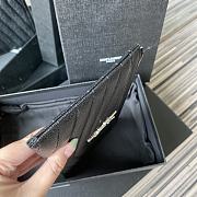 Ysl | Bill Pouch Black Silver - 23 x 13 x 1cm - 5