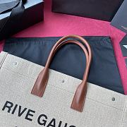 YSL | Rive Gauche Tote Bag Brown - 499290 - 48 × 36 × 16 cm - 4